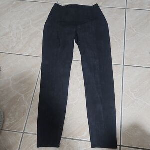 Dark navy blue almost black yoga Stretchy Workout pants